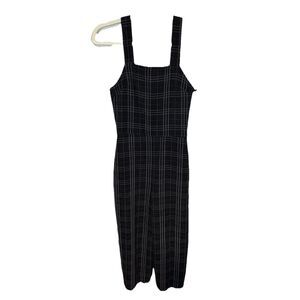Plaid Overalls M Corduroy Check Academia Indie Jumper Goth Cottage *FLAW